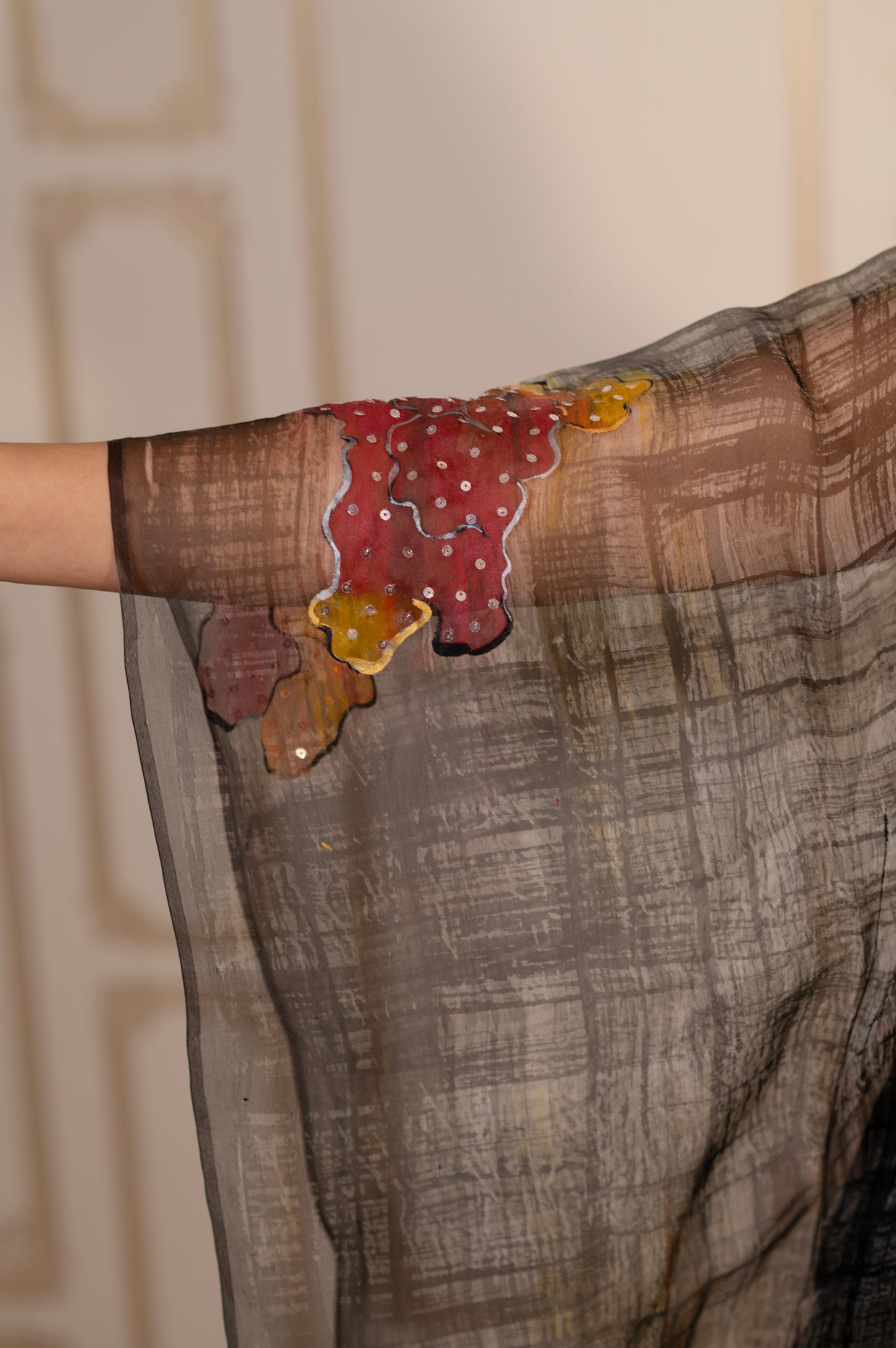 MOONLIT FLORALS KAFTAN