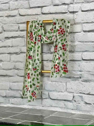 MEADOW WHISPER SILK SCARF