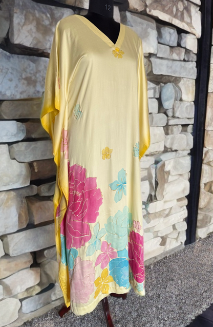 SUNLIT BLOOM KAFTAN