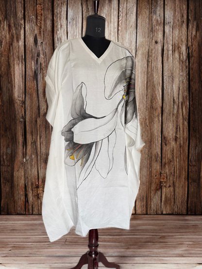 IVORY BLOOM KAFTAN