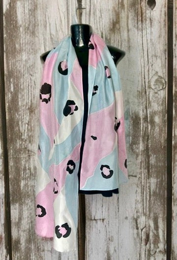 BLUSH & WILD SILK SCARF