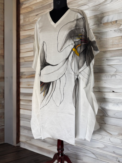 IVORY BLOOM KAFTAN