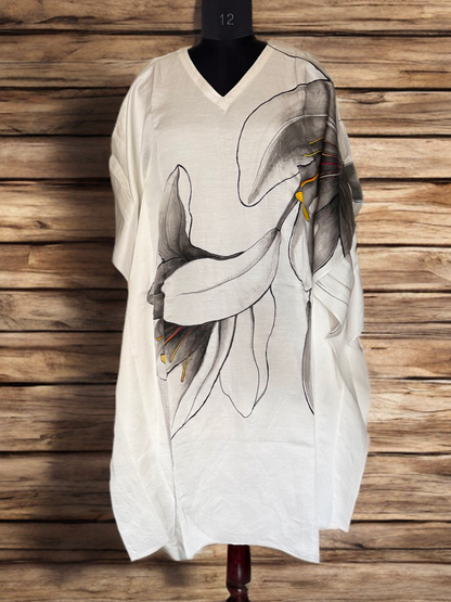 IVORY BLOOM KAFTAN