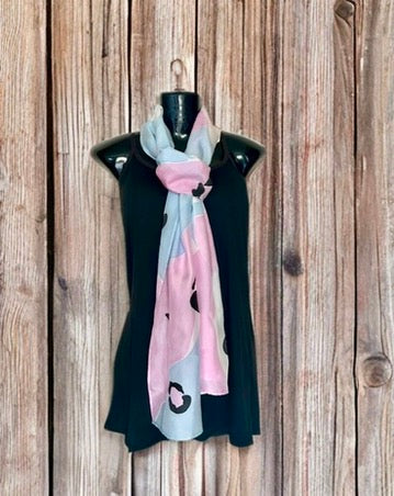 BLUSH & WILD SILK SCARF
