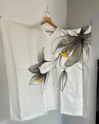IVORY BLOOM KAFTAN