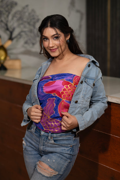 CELESTIAL KOI SILK SCARF