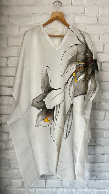 IVORY BLOOM KAFTAN