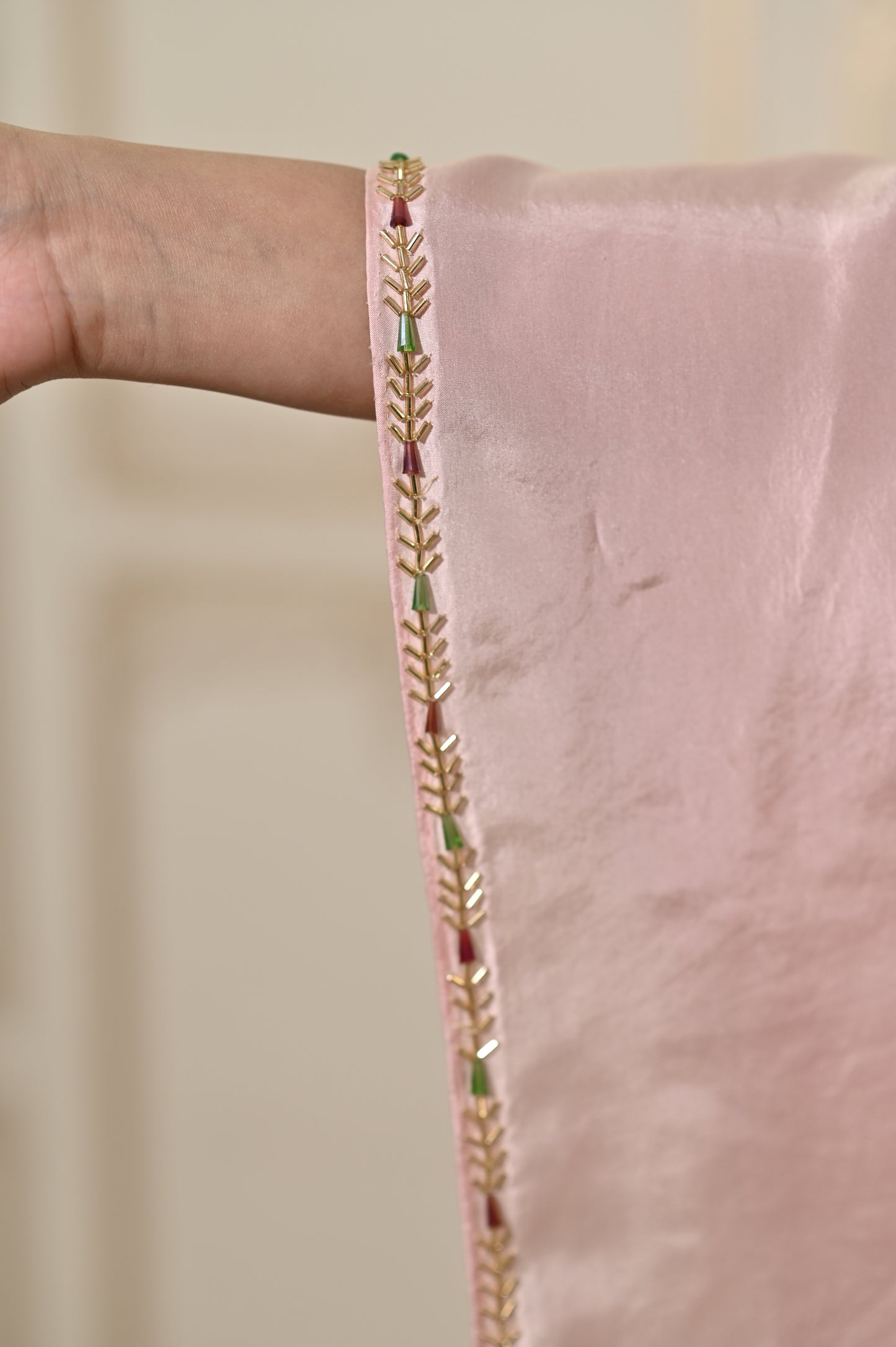 PEACH MELODIE KAFTAN