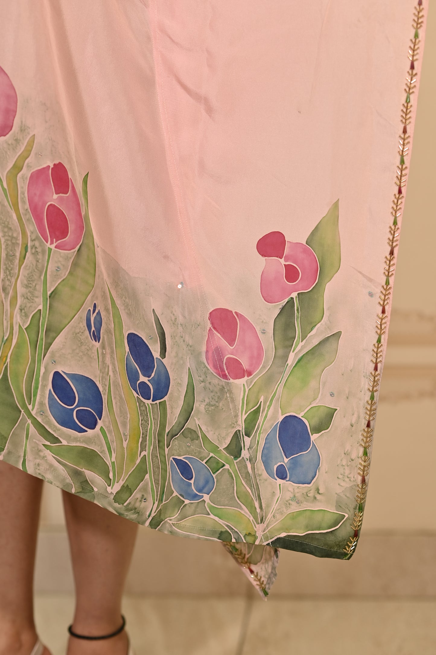 PEACH MELODIE KAFTAN