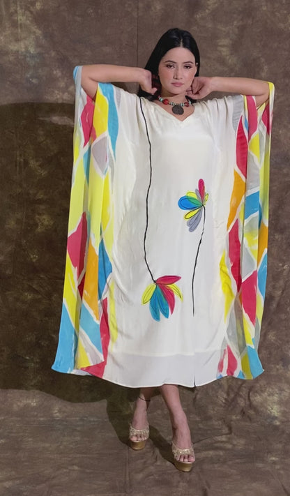 SERENE BLOOM KAFTAN